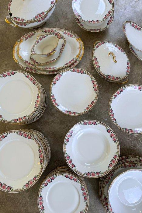 Tafelservies (66) - Limoges - Porselein, Antiek en Kunst, Antiek | Meubels | Tafels