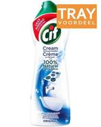 CIF CREAM ORIGINAL SCHUURMIDDEL TRAY 16 X 500 ML, Verzenden, Nieuw