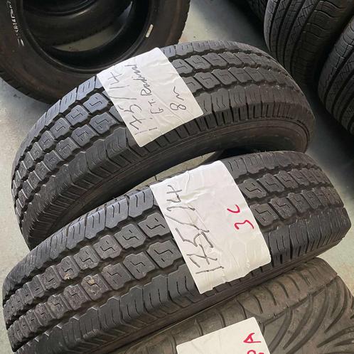 2 x GT Radial 175-80-14 C Zomerbanden 8mm, Auto-onderdelen, Banden en Velgen, 14 inch, Zomerbanden, 175 mm, Bestelwagen, Gebruikt