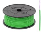 FLRY -B kabel - 1x 0,75mm - Groen - Rol 100 meter, Ophalen of Verzenden, Nieuw, Kabel of Snoer