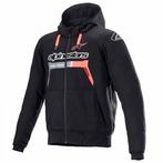 Alpinestars Chrome Ignition Hoodie Zwart Rood Fluo, Motoren, Kleding | Motorkleding, Nieuw met kaartje, Jas | textiel, Alpinestars