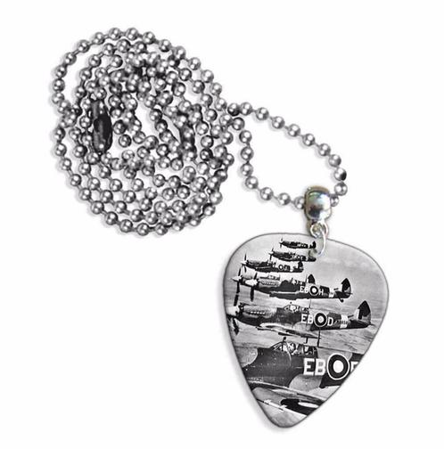 Plectrum ketting of sleutelhanger van Spitfire vliegtuigen, Verzamelen, Overige Verzamelen, Nieuw, Ophalen of Verzenden