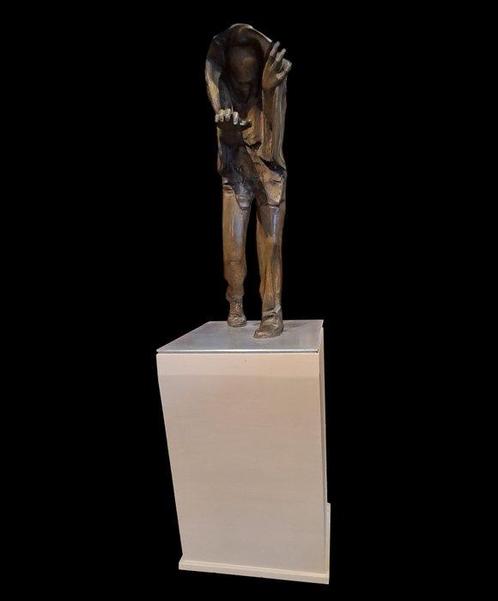 Vincenzo Gaetaniello (1935) - Uomo che si nasconde, Antiek en Kunst, Kunst | Schilderijen | Modern