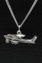Zilveren Cessna ketting hanger, Verzenden, Nieuw
