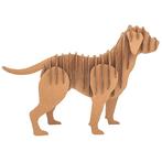 3D Model Karton Puzzel - Hond Small - DIY Hobby Knutselen -, Hobby en Vrije tijd, Knutselen, Ophalen of Verzenden, Nieuw