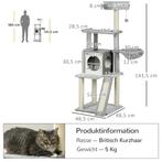TRUUSK Krabpaal Met Kattengrot. Krabpaal, 1 Kattengrot, 1 Ha, Dieren en Toebehoren, Katten-accessoires, Verzenden, Nieuw
