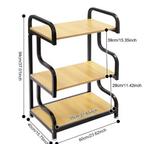 Printertafel met 3 planken van hout en staal, Verzenden, Nieuw