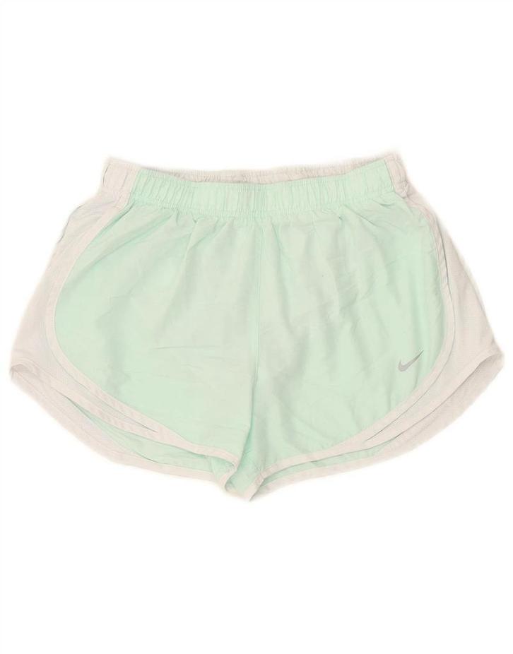 NIKE Womens Dri Fit Sport Shorts UK 12 Medium  Turquoise, Kleding | Dames, Broeken en Pantalons, Verzenden