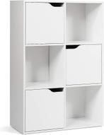 COSTWAY 6 kubus opberg organiseren kast met deuren, vrijstaa, Verzenden, Zo goed als nieuw