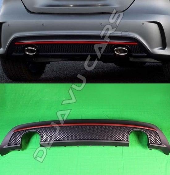 AMG Look Diffuser voor Mercedes Benz A-Klasse W176, Auto diversen, Tuning en Styling, Ophalen of Verzenden