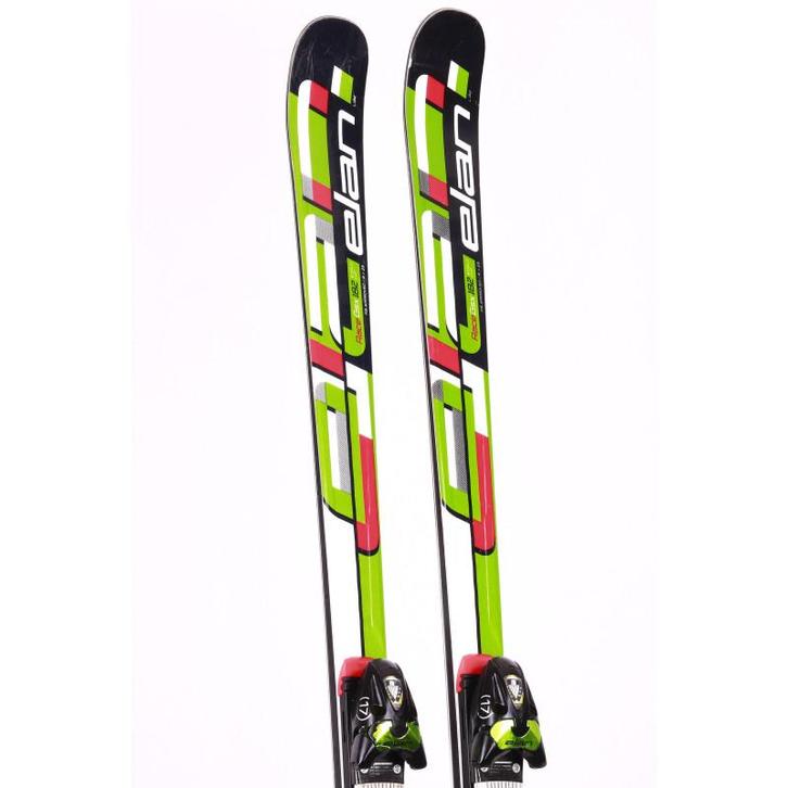 182 skis ELAN GSX FIS WAVEFLEX, woodcore, dual ti + Elan ER, Sport en Fitness, Skiën en Langlaufen, Gebruikt, Verzenden