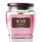 Colonial Candle - Wick Sweet Pea - sojablend geurkaars 425, Verzenden, Nieuw