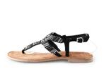 Lazamani Sandalen in maat 42 Zwart | 10% extra korting, Verzenden, Zwart, Lazamani, Sandalen of Muiltjes