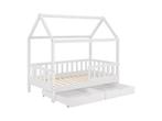 Veiling - Kinderbed Marli - 80 x 160 cm - Wit - Incl. bedlad, Kinderen en Baby's, Kinderkamer | Bedden, Nieuw