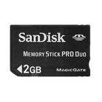 SanDisk Memory Stick Pro Duo - 2GB, Verzenden, Zo goed als nieuw