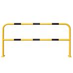 Veiligheidshek Gecoat Ø48 mm Geel/Zwart 1000x2000 mm, Verzenden
