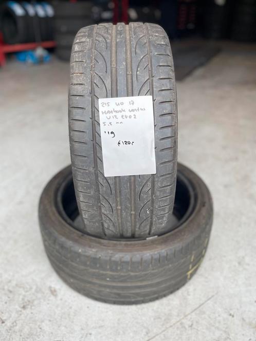 215/40/17 HANKOOK VENTUS V12 EVO2 5,5MM 2 STUKS 120,- (2019), Auto-onderdelen, Banden en Velgen, 17 inch, Zomerbanden, 215 mm