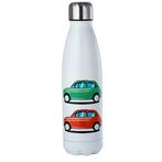 Thermosfles Fiat 500 Retro Heet & Koud RVS - Wit - 500ml NIE, Huis en Inrichting, Ophalen of Verzenden, Nieuw