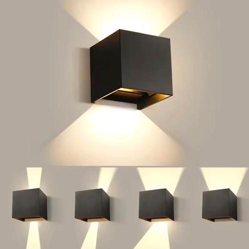 Moderne LED Wandlamp – Verstelbare Buitenlamp Warm en Koud, Huis en Inrichting, Lampen | Wandlampen, Nieuw, Verzenden