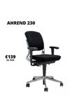Ahrend 230 - Bureaustoel - Zwart - Ergonomisch