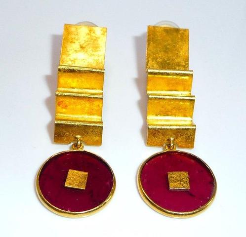 Oorbellen - 18 karaat Geel goud - 3.00ct. tw. Toermalijn -, Sieraden, Tassen en Uiterlijk, Oorbellen