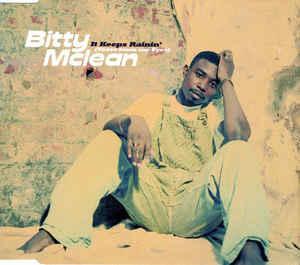 cd single - Bitty Mclean - It Keeps Rainin (Tears From M..., Cd's en Dvd's, Cd Singles, Zo goed als nieuw, Overige genres, Verzenden