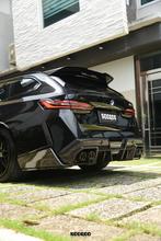 dit betreft een BMW G99 M5 Touring Carbon dak spoiler lip, Verzenden