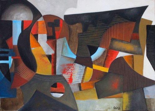 Vova Titov (tit) - transition, Antiek en Kunst, Kunst | Schilderijen | Modern