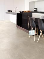 Actie vloer Klik PVC Tegel Warm grijs - OP = OP! | Luxury, Ophalen, Nieuw