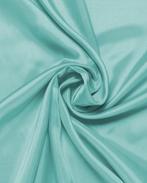 Luxe Voering Vegan Satijn Aqua, Nieuw, Blauw