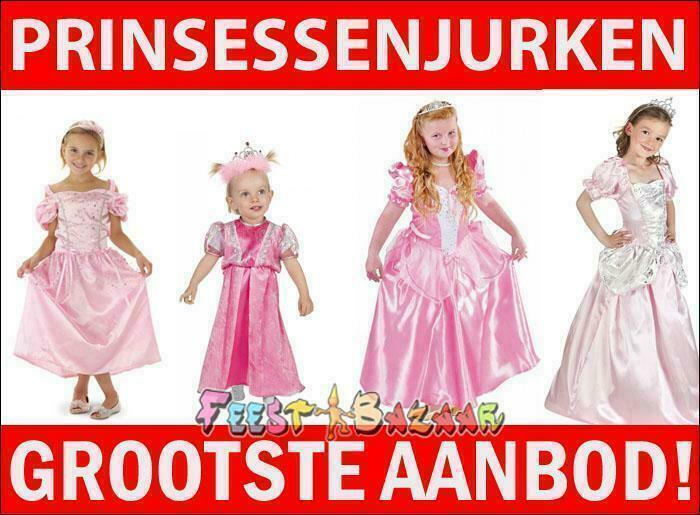 Een fantastische en goedkope Prinsessenjurk | Ruim aanbod!, Kinderen en Baby's, Carnavalskleding en Verkleedspullen, Meisje, Nieuw