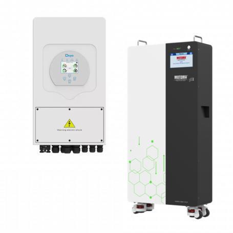 ESS Kit Deye 6 kW Hybride 1-Fase (LV) + Motoma LiFePO4 16..., Doe-het-zelf en Verbouw, Overige Doe-het-zelf en Verbouw, Nieuw