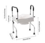 Mobiliteitstoilet met Verstelbaar Staand Frame, Verzenden, Nieuw