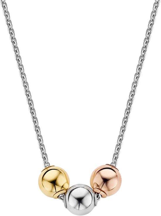 TI SENTO Milano Ketting - Lengte 42 cm - Gerhodineerd, Sieraden, Tassen en Uiterlijk, Kettingen, Verzenden