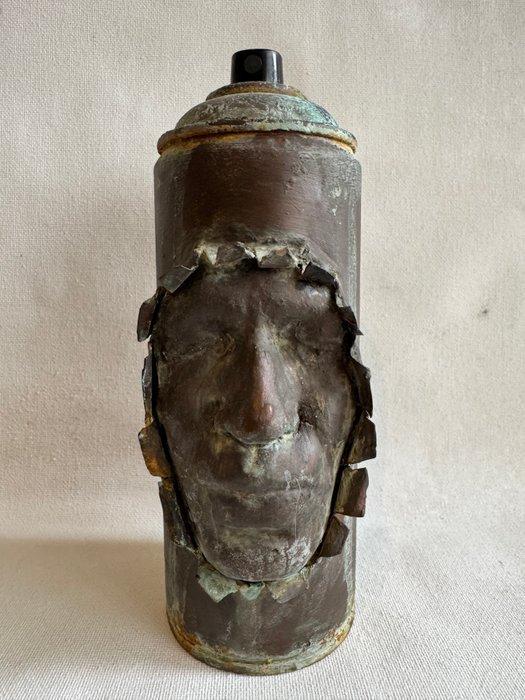 gregos - Kissing spray can-bronze effect, Antiek en Kunst, Kunst | Designobjecten