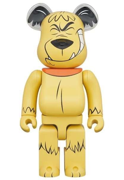 Medicom Toy - Bearbrick Wacky Races Muttley 400% & 100%, Antiek en Kunst, Kunst | Schilderijen | Modern