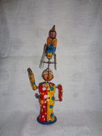 TPS - Circusclown jongleert een aap. - Opwindbaar blikken, Antiek en Kunst, Antiek | Speelgoed