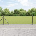 vidaXL Hexagonaal hek Grijs 0.6x10 m Staal, Verzenden, Nieuw, IJzer