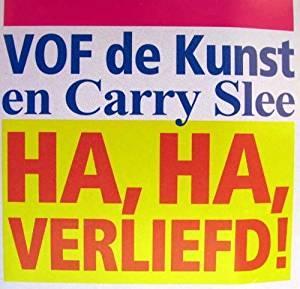 cd - Vof De Kunst/Carry Slee - Ha, Ha, Verliefd, Cd's en Dvd's, Cd's | Overige Cd's, Zo goed als nieuw, Verzenden