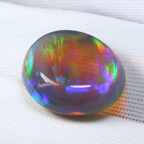 Zonder Minimumprijs Bruin, Rood Opaal - 19.10 ct -, Sieraden, Tassen en Uiterlijk, Edelstenen