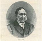 Portrait of Gerardus Johannes Mulder
