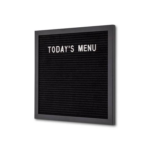Letterbord met Zwarte Lijst - 30 x 30 cm, Zakelijke goederen, Kantoor en Winkelinrichting | Kantoorartikelen