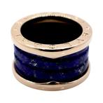 Bvlgari - Ring - B.zero 1 - 18 karaat Roségoud, Lapis Lazuli, Sieraden, Tassen en Uiterlijk, Ringen, Nieuw