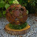 Bloemen Tuinbal Roest Metaal | Patina bal roestig, Verzenden, Nieuw