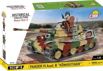 COBI 3113 Panzer VI Ausf.B Konigstiger (Leger bouwsets) beschikbaar voor biedingen