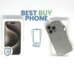 iPhone 15 Pro 256GB naturel /krasvrij /89% batt /garantie, 256 GB, Ophalen of Verzenden, Zo goed als nieuw, Zonder simlock