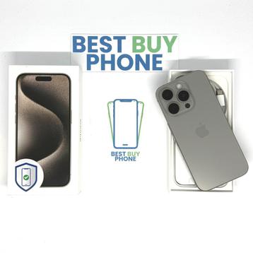 iPhone 15 Pro 256GB naturel /krasvrij /89% batt /garantie beschikbaar voor biedingen