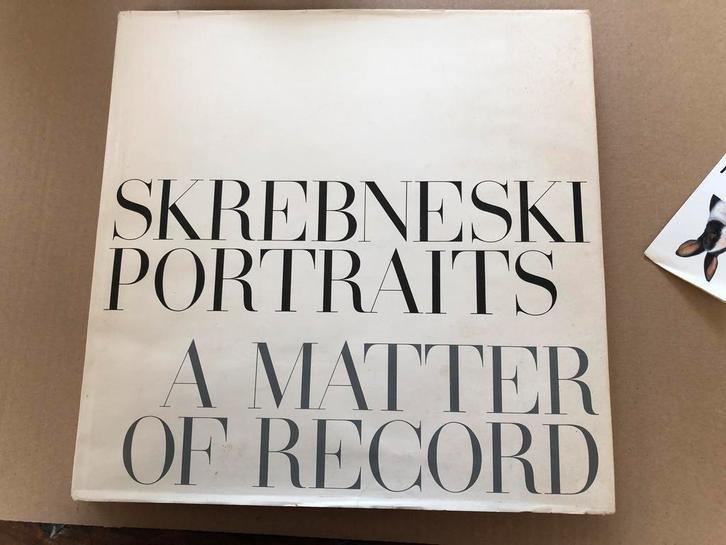 Victor Skrebneski - Portraits - A Matter Of Record, Boeken, Kunst en Cultuur | Fotografie en Design, Gelezen, Fotografen, Ophalen of Verzenden