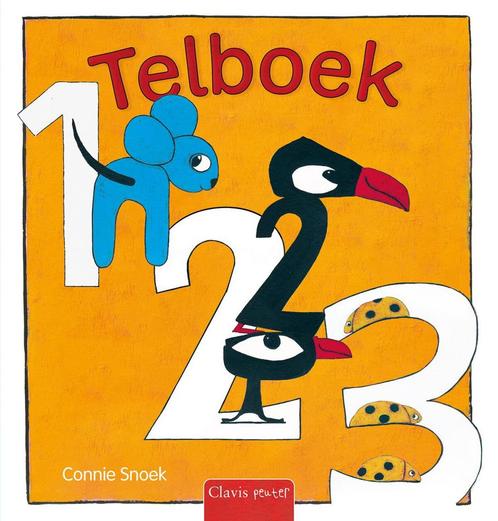 Clavis peuter - Telboek 1 2 3 (9789044844023, Connie Snoek), Boeken, Kinderboeken | Kleuters, Nieuw, Verzenden