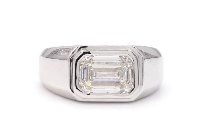 Zonder Minimumprijs - Ring - 14 karaat Witgoud - 2.05ct. tw., Sieraden, Tassen en Uiterlijk, Ringen